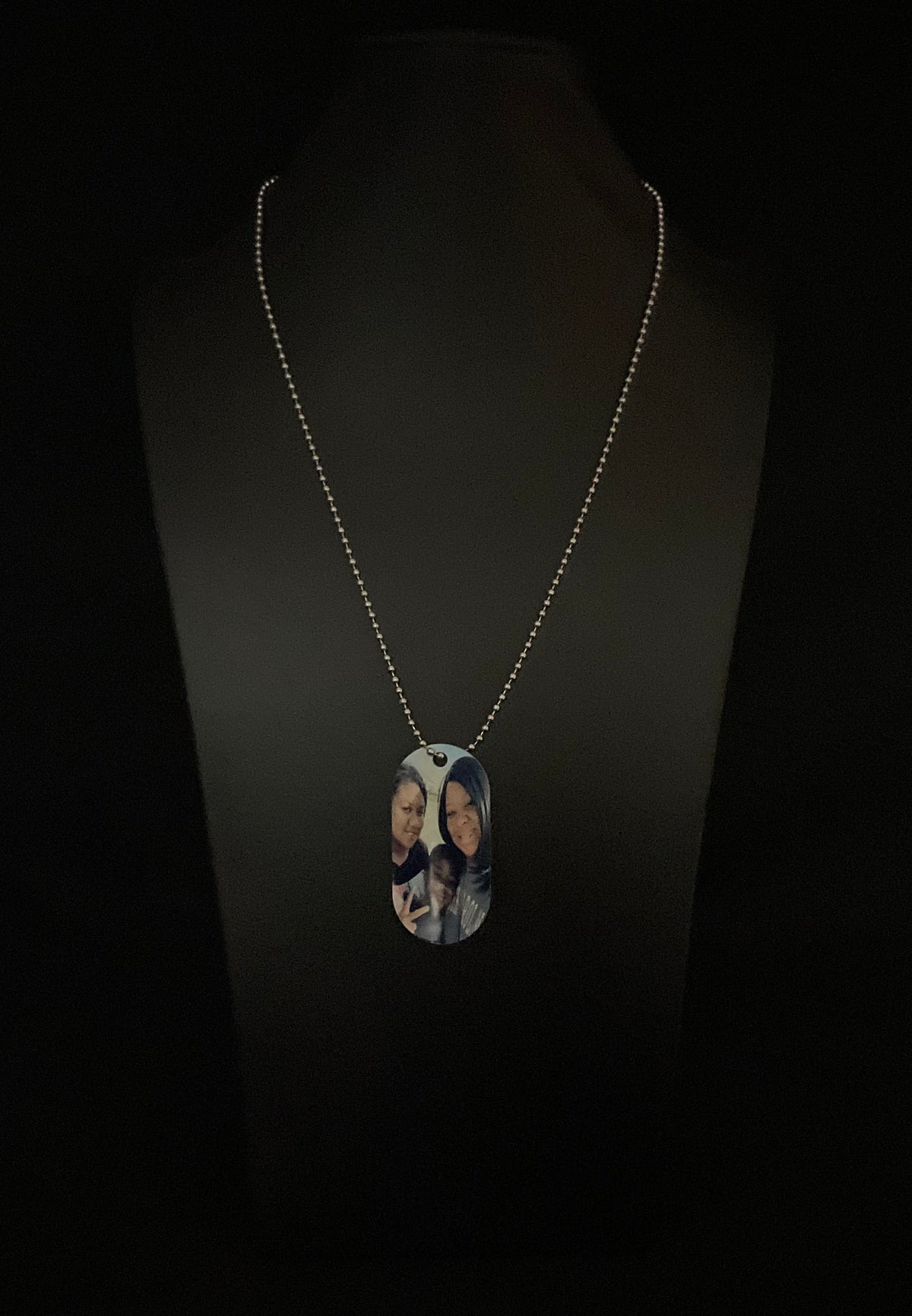Dog tag necklace
