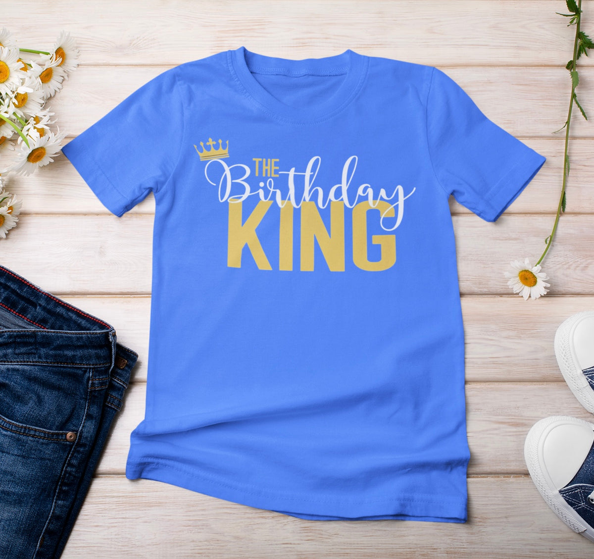 “The Birthday King” T-shirt