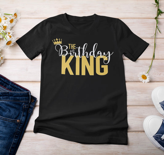 “The Birthday King” T-shirt