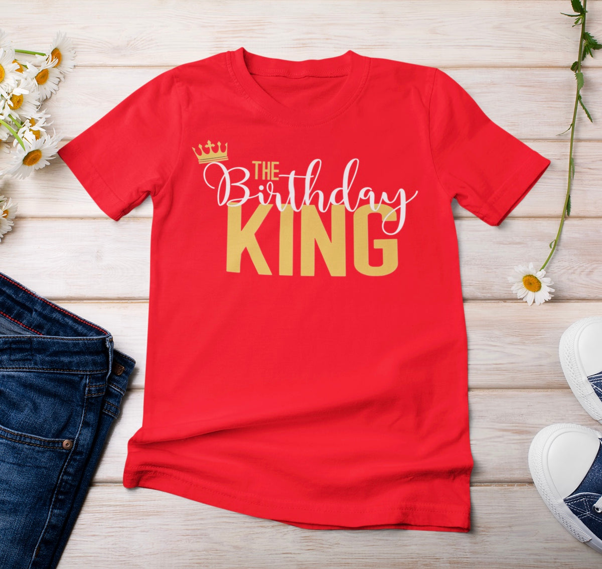 “The Birthday King” T-shirt