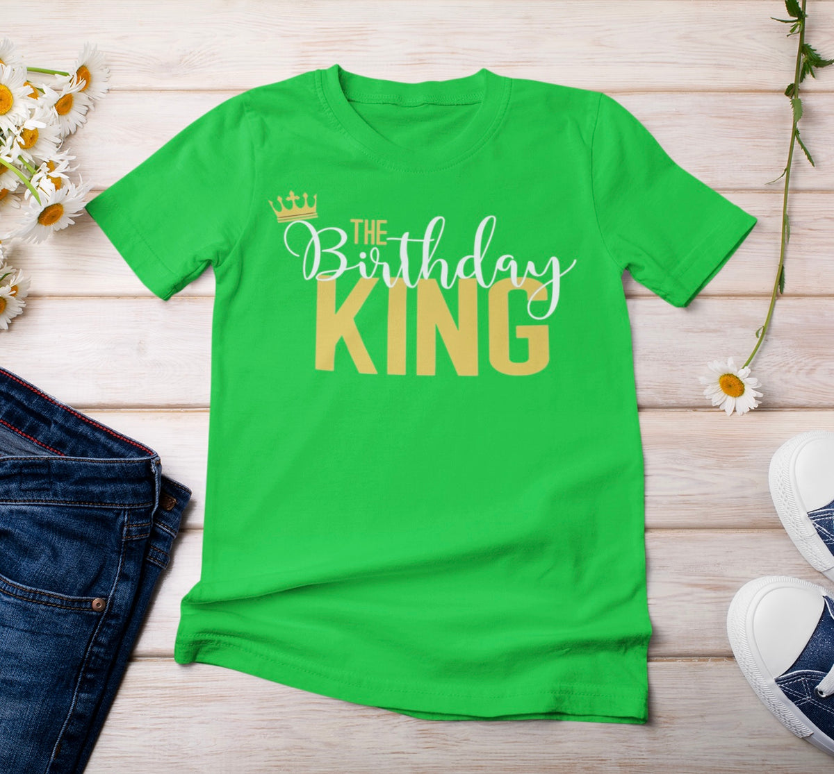 “The Birthday King” T-shirt