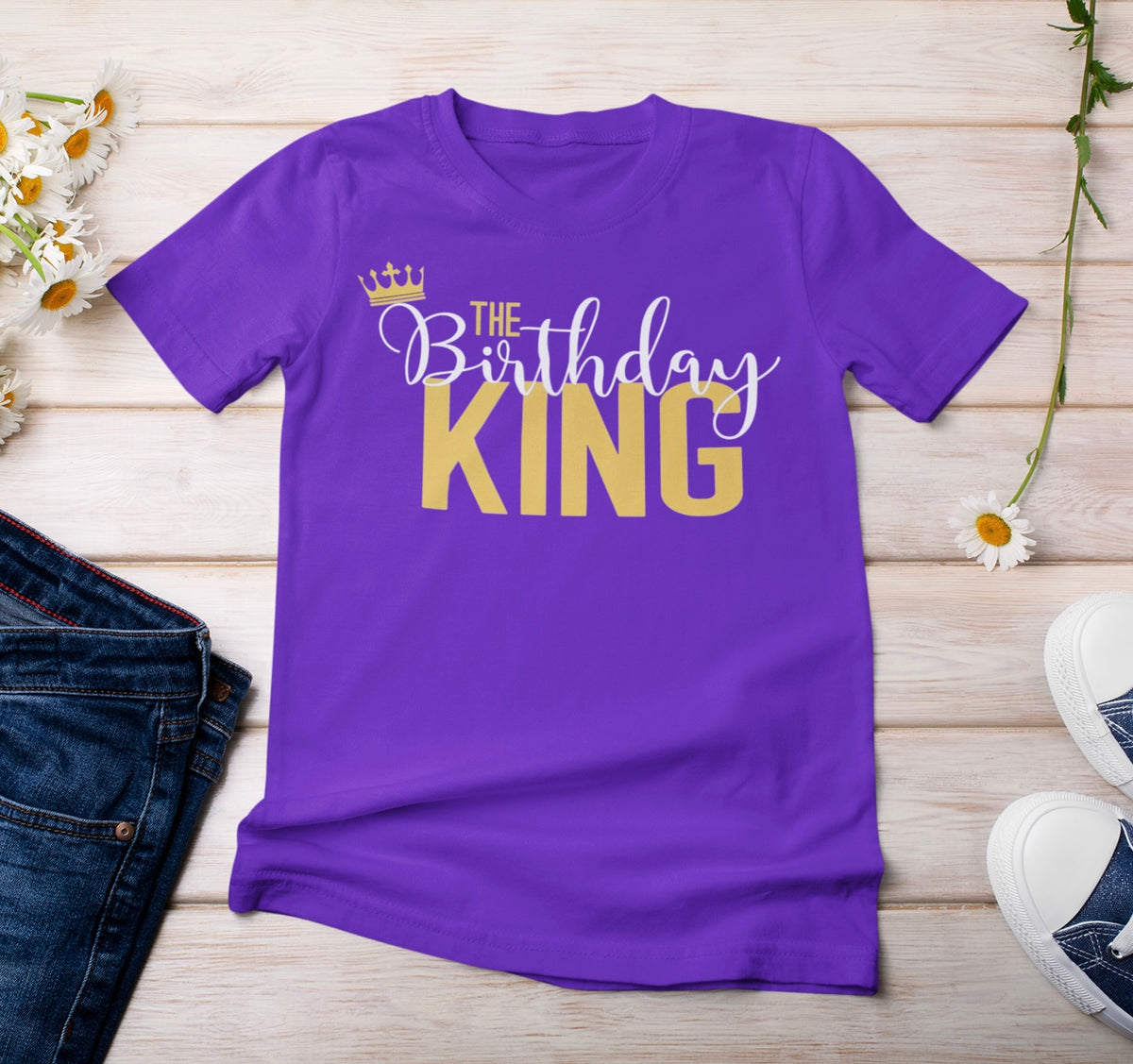 “The Birthday King” T-shirt