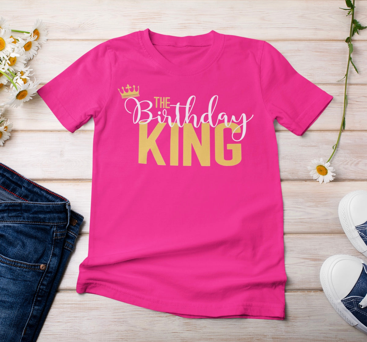 “The Birthday King” T-shirt