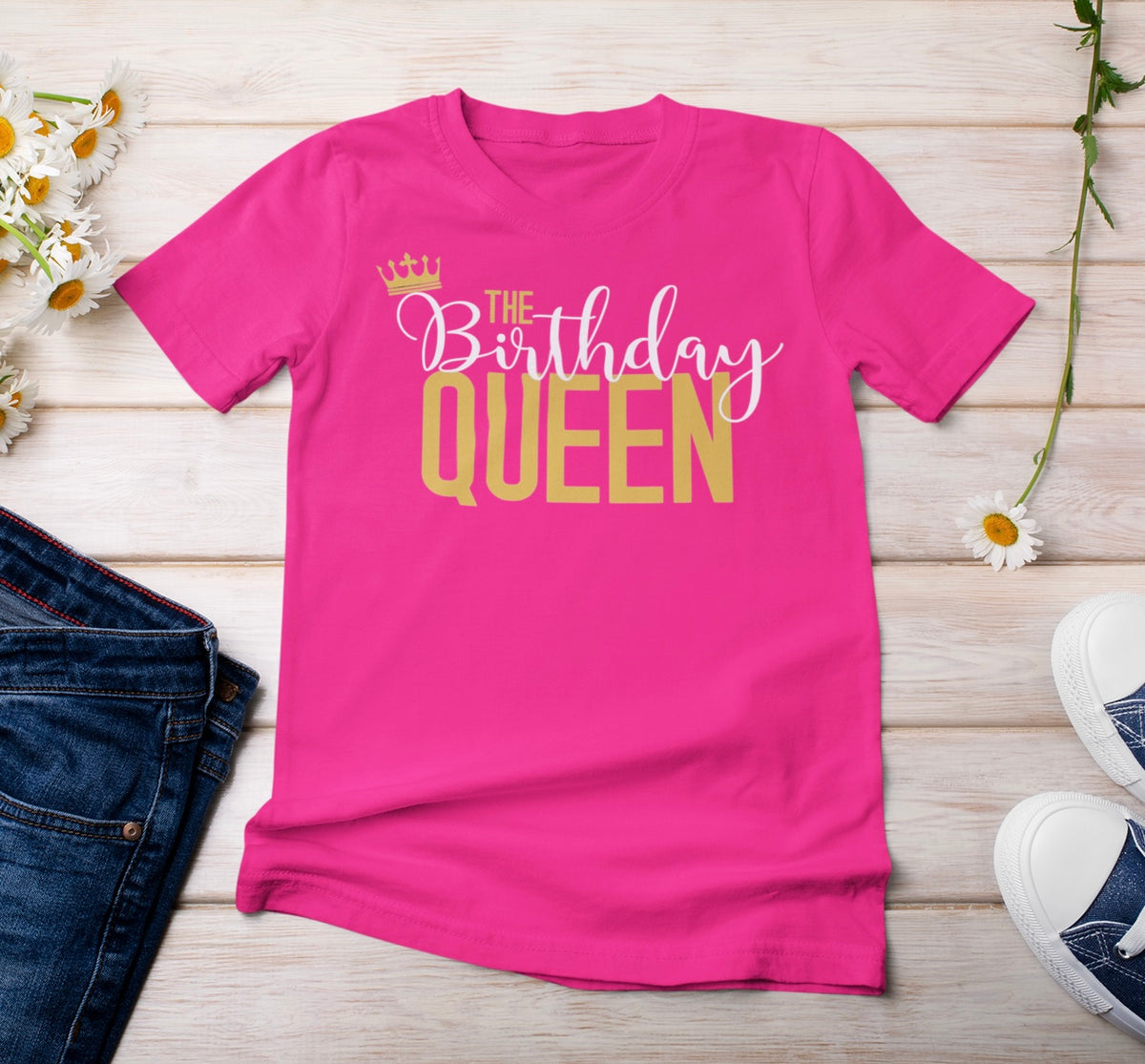 “The Birthday Queen” t-shirt