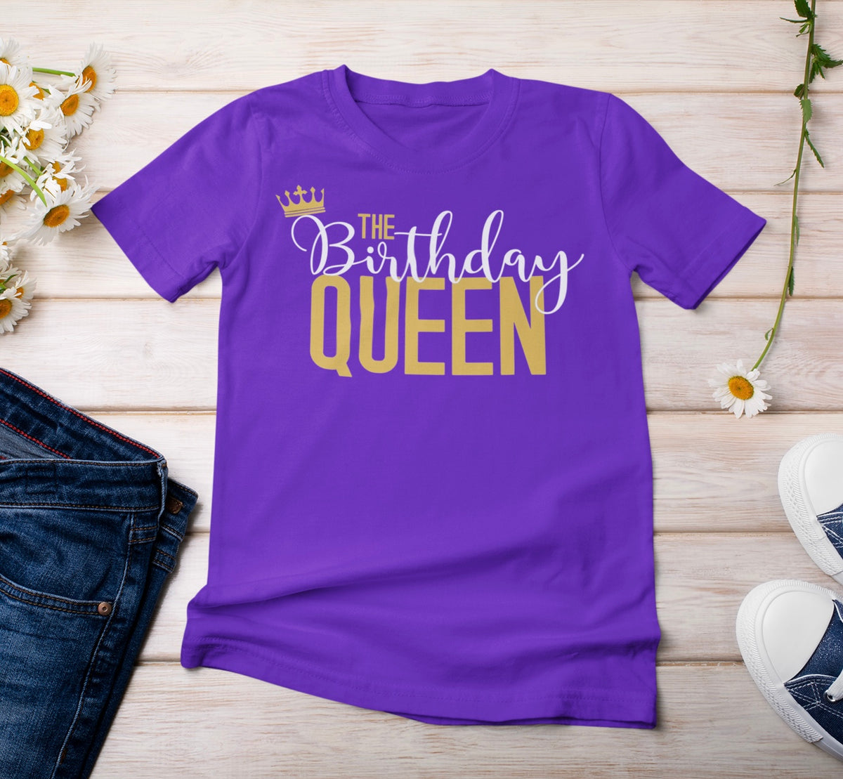 “The Birthday Queen” t-shirt