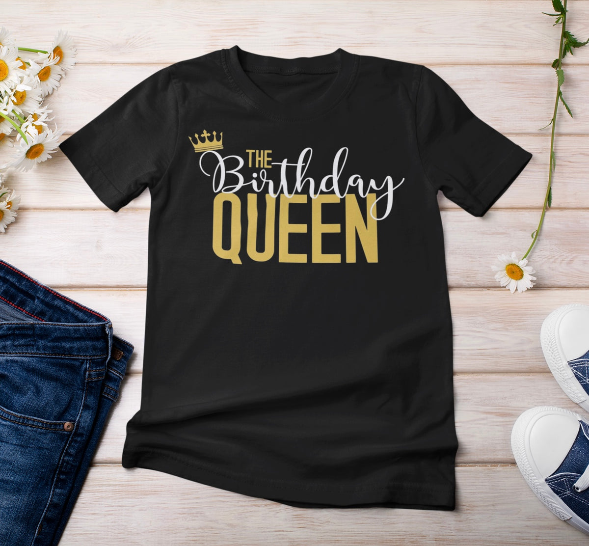 “The Birthday Queen” t-shirt