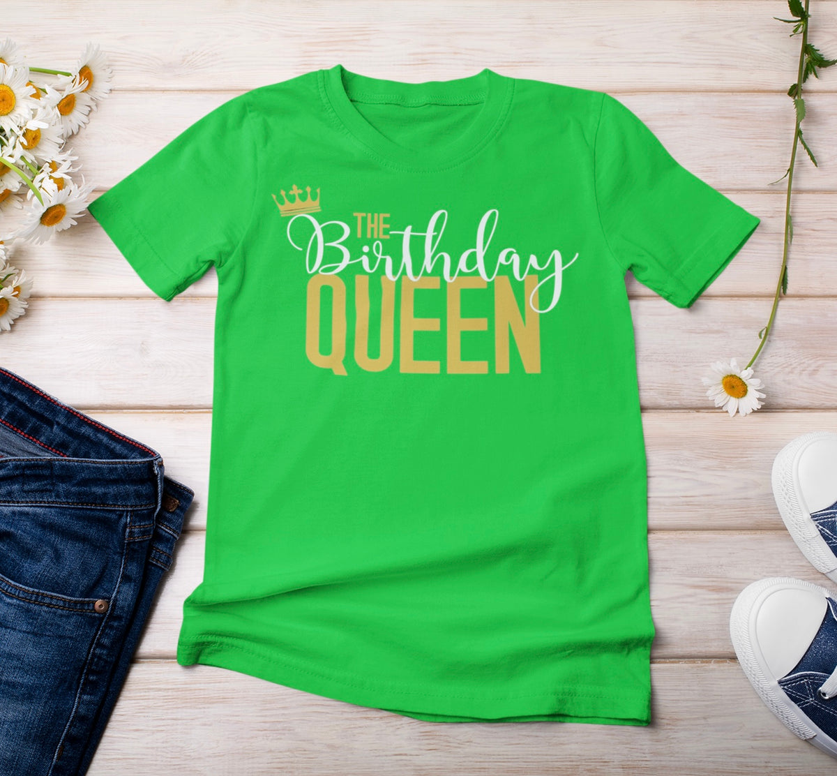 “The Birthday Queen” t-shirt