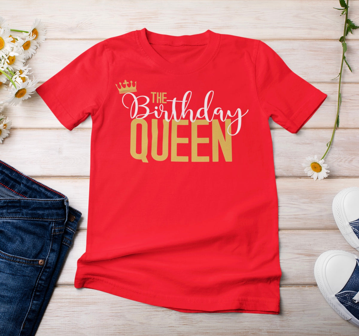 “The Birthday Queen” t-shirt