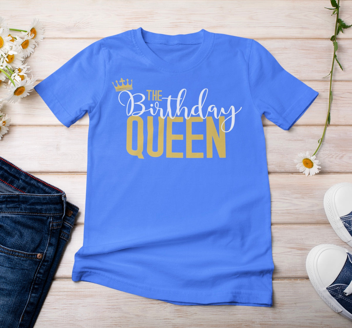 “The Birthday Queen” t-shirt