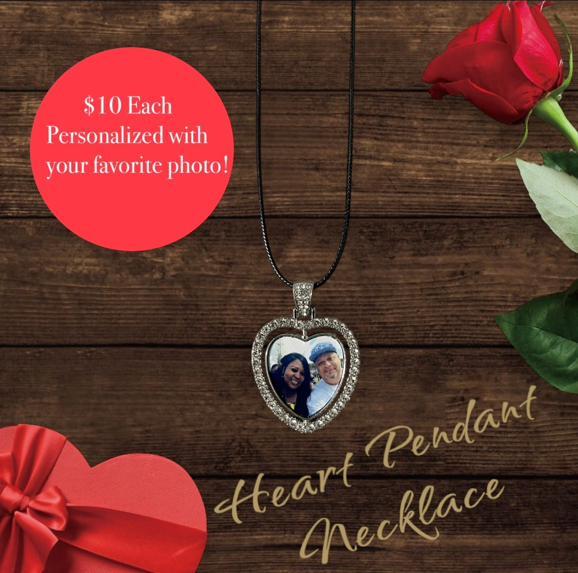 Custom Photo pendant necklace