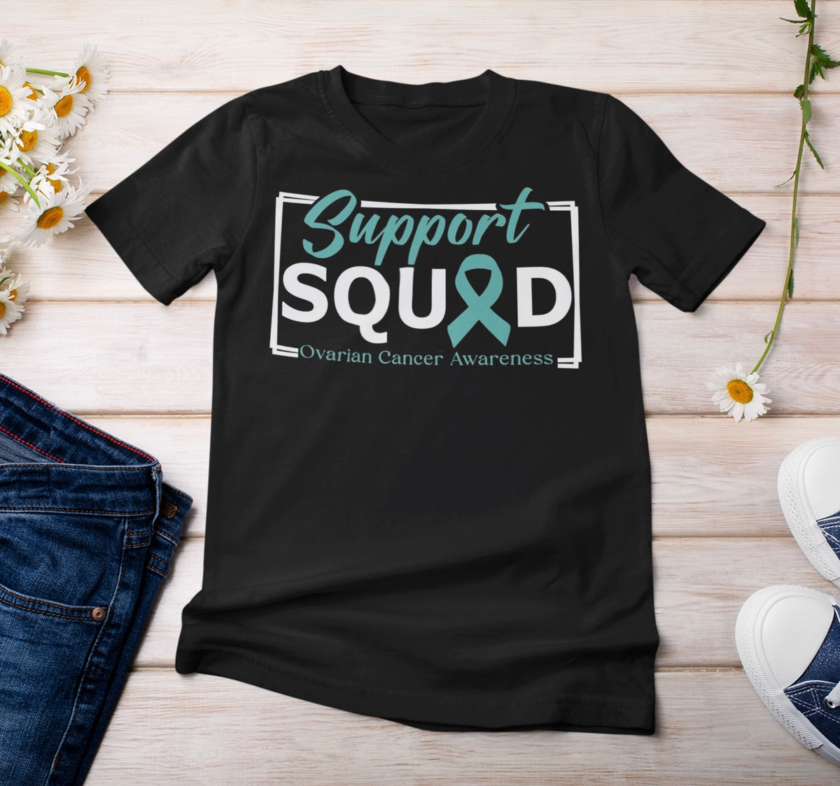 Squad Support Awareness t-shirts