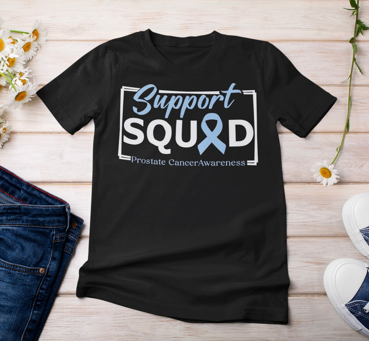 Squad Support Awareness t-shirts