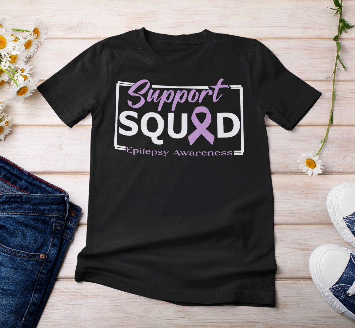 Squad Support Awareness t-shirts