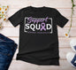 Squad Support Awareness t-shirts
