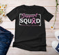 Squad Support Awareness t-shirts